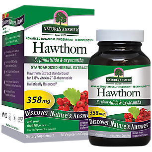 Hawthorne - 358 MG (60 Vegetarian Capsules)