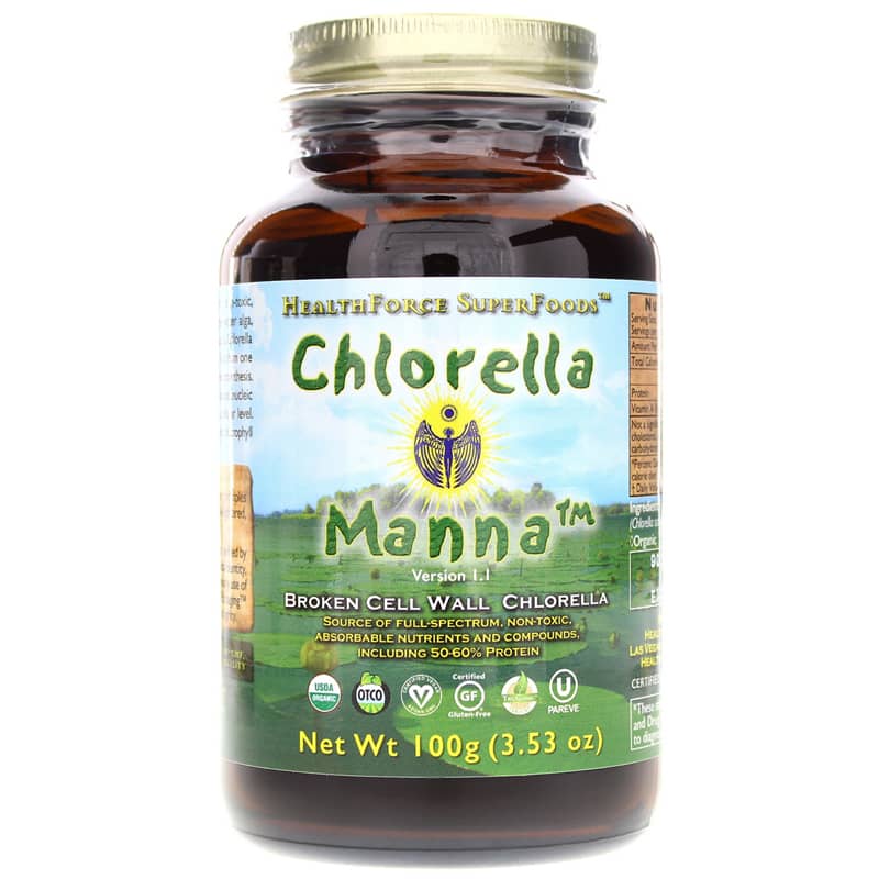Healthforce Superfoods Chlorella Manna, 3.53 Oz
