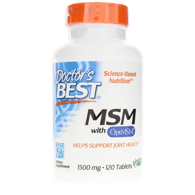 Doctors Best MSM 1500 Mg 120 Tablets