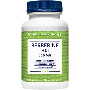 Berberine HCl - Supports Cardiovascular & Immune Health - 500 MG (120 Vegetarian Capsules)