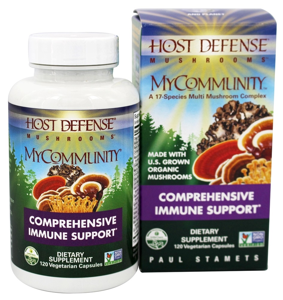 Host Defense - MyCommunity Comprehensive Immune Support - 120 Vegetarian Capsules