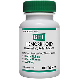 Hemorrhoid - Homeopathic Relief for Hemorrhoid Discomfort (100 Tablets)