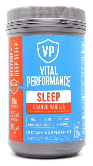Vital Proteins - Vital Performance Sleep Powder Orange Vanilla - 13.6 oz.