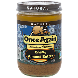 Natural Almond Butter Crunchy