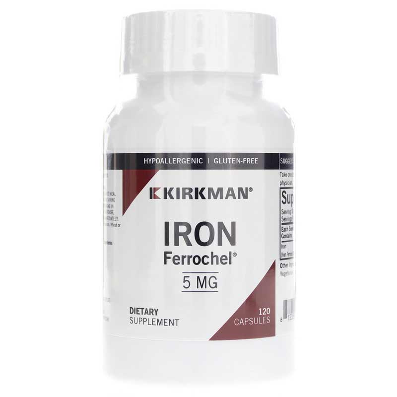 Kirkman Iron 5 Mg 120 Capsules
