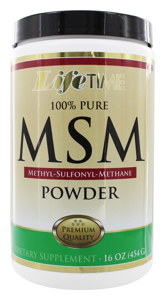 LifeTime Vitamins - 100 Pure MSM Powder - 16 oz.