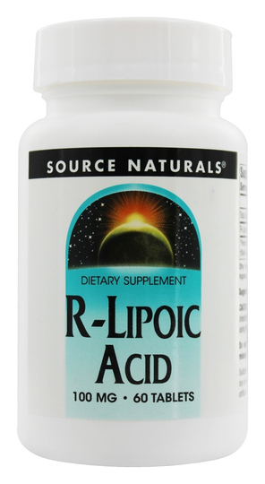 Source Naturals - R-Lipoic Acid 100 mg. - 60 Tablets