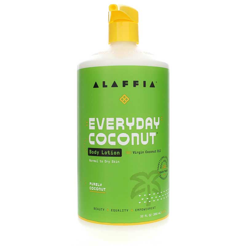 Alaffia Body Lotion Everyday Coconut Purely Coconut 32 Oz