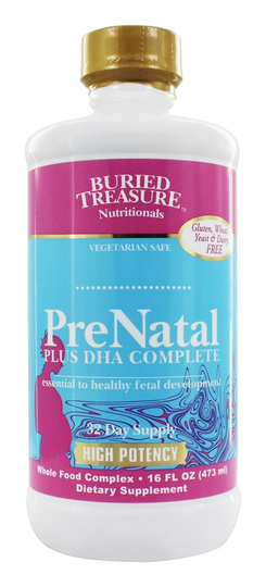 Buried Treasure Products - Prenatal Plus DHA Daily Multi - 16 oz.