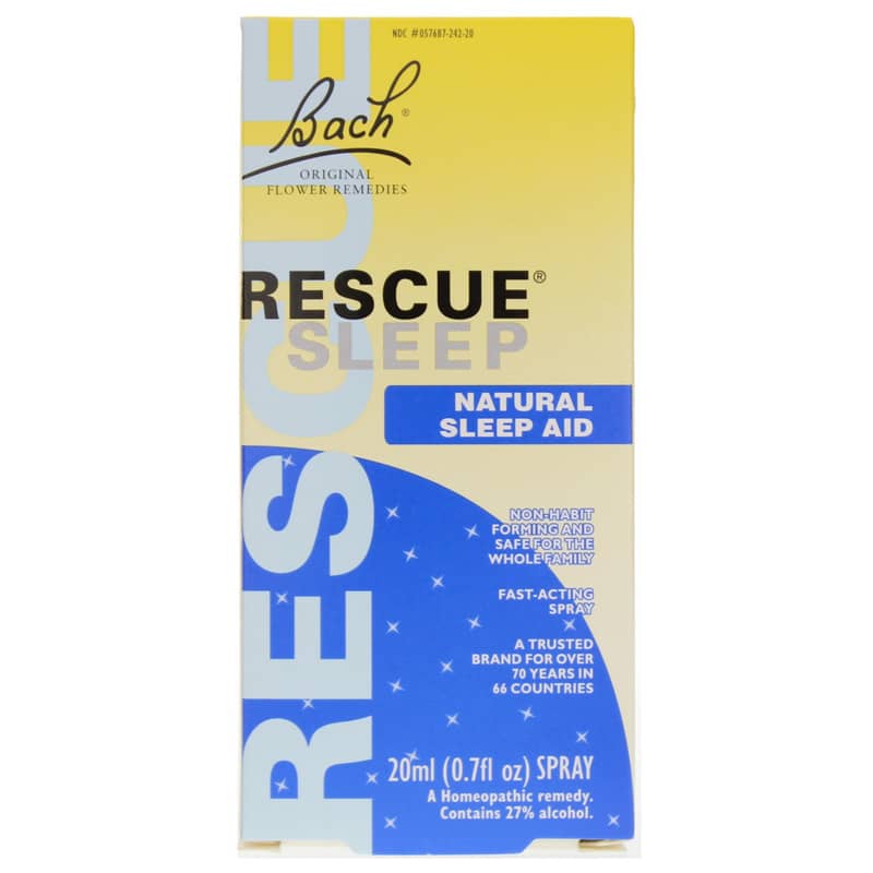 Bach Flower Remedies Rescue Sleep Spray .7 Oz