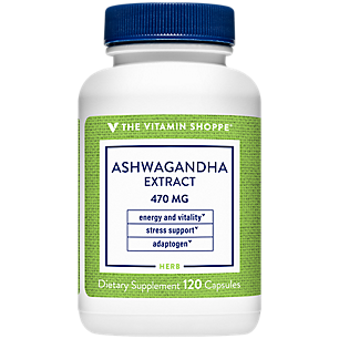 Ashwagandha Extract - Promotes Energy & Vitality, Stress Support - 470 MG (120 Capsules)