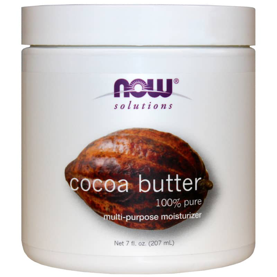 NOW Foods Cocoa Butter 100% Pure 7 Oz