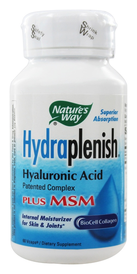 Nature's Way - Hydraplenish with MSM - 60 Vegetarian Capsules
