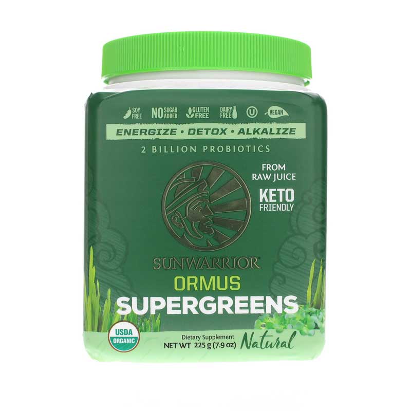 Sunwarrior Ormus Supergreens Natural 7.9 Oz