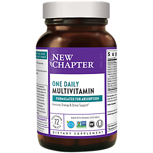 Organic Only One Multivitamin - Whole-Food Complex - Once Daily (72 Tablets)