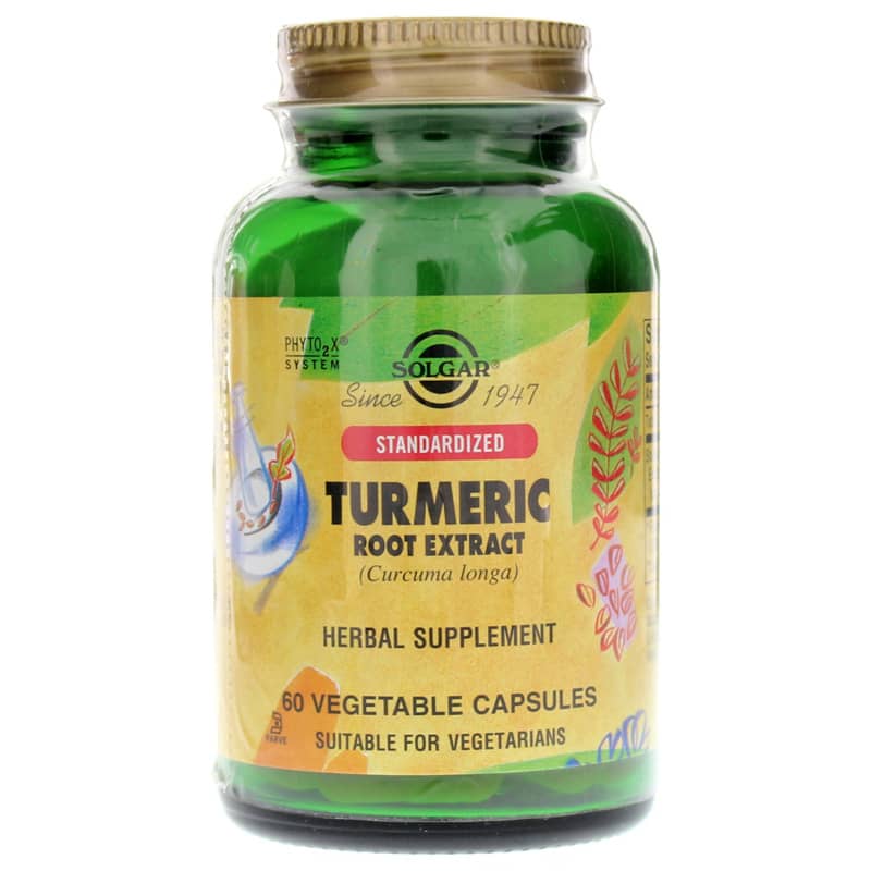 Solgar Turmeric Root Extract 60 Veg Capsules