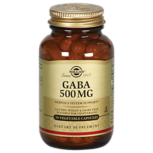 GABA - 500 MG (50 Vegetarian Capsules)