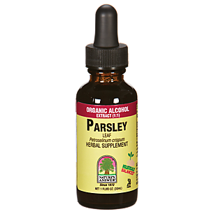 Parsley Leaf - Organic Alcohol Extract - 2,000 MG (1 Fluid Ounce)