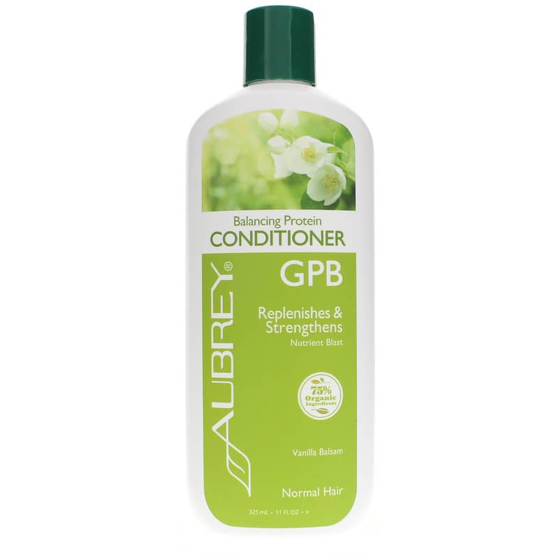 Aubrey Organics GPB Balancing Protein Conditioner Vanilla Balsam 11 Oz