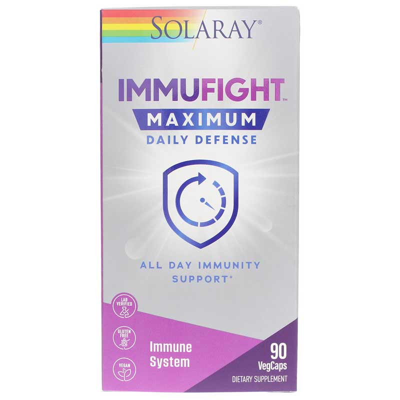 Solaray ImmuFight Maximum Daily Defense 90 Veg Capsules