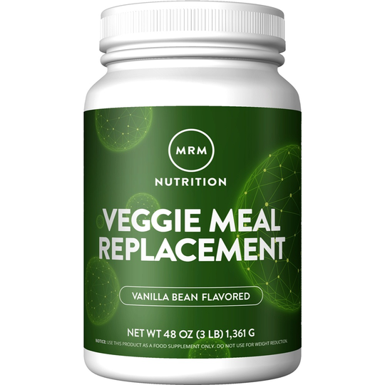 MRM Nutrition - Veggie Meal Replacement Vegan Protein Powder Vanilla Bean - 3 lbs.