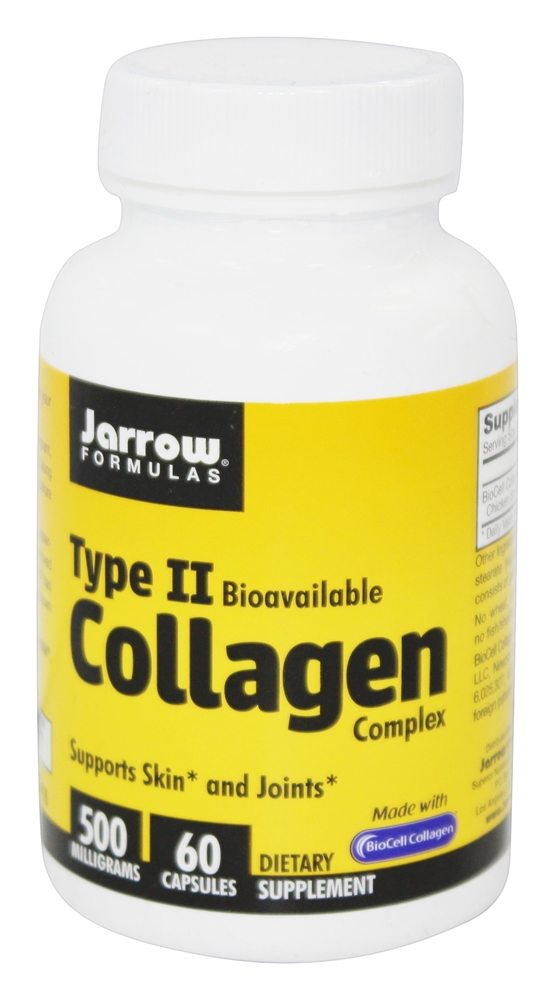 Jarrow Formulas - Type II Collagen Complex 500 mg. - 60 Capsules