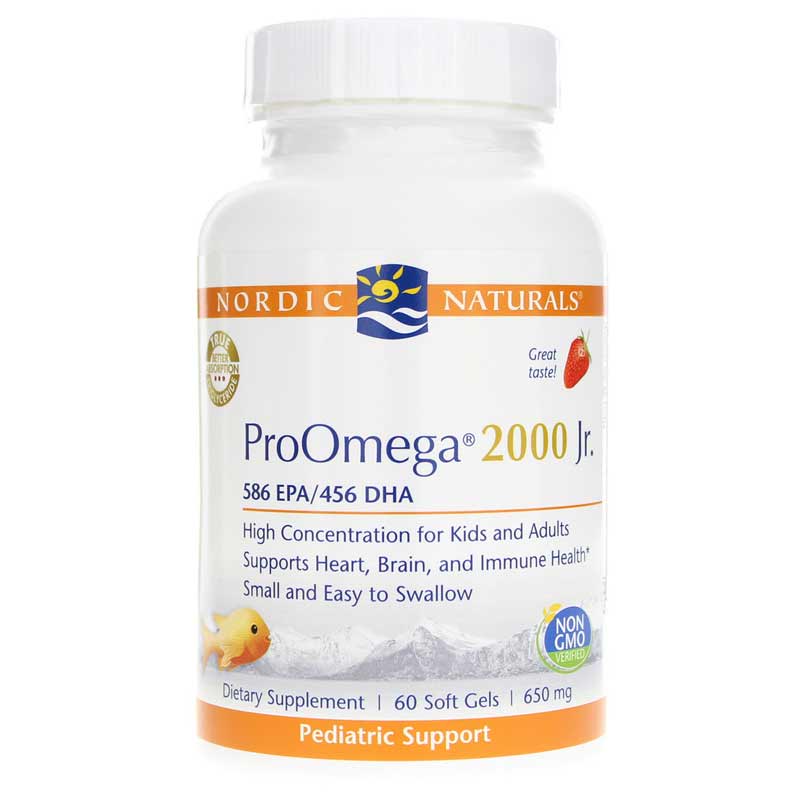 Nordic Naturals ProOmega 2000 Jr. 60 Softgels