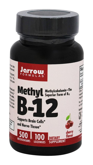 Jarrow Formulas - Methyl B12 500 mcg. - 100 Lozenges