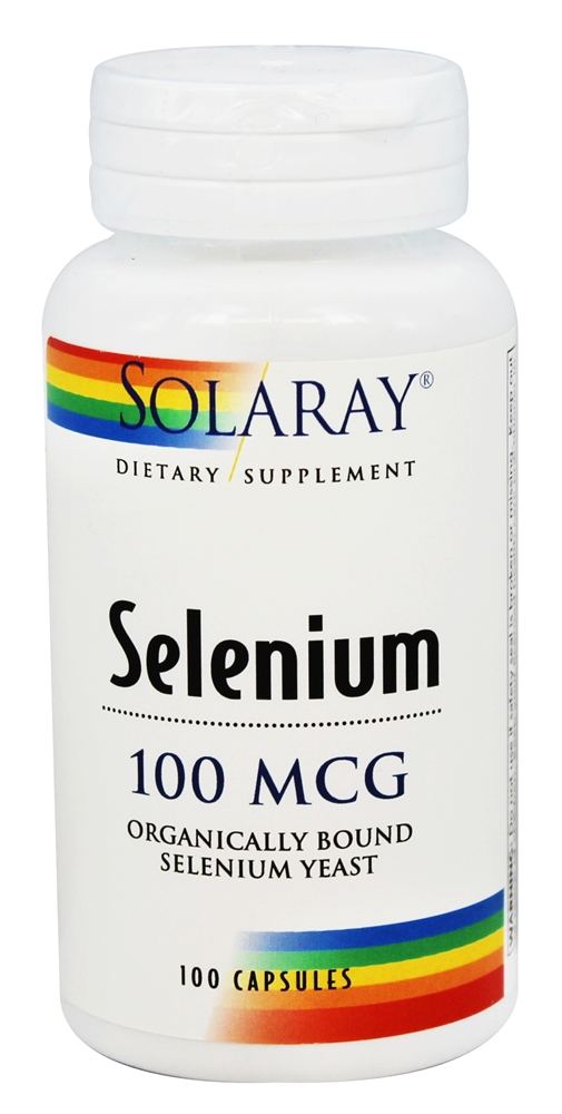 Solaray - Selenium 100 mcg. - 100 Capsules