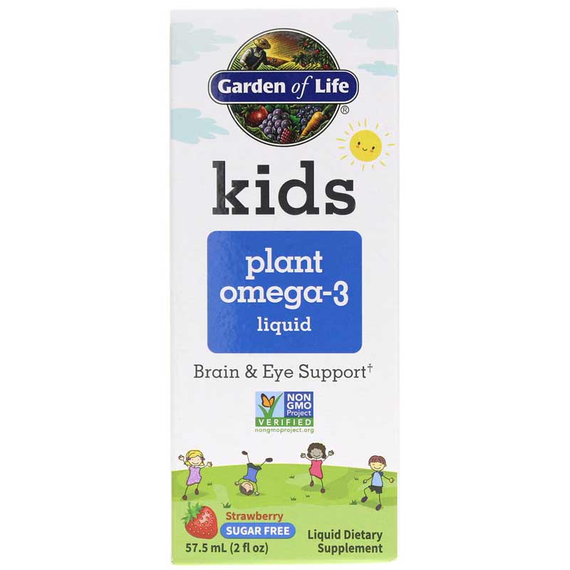 Garden of Life Kids Plant Omega-3 Liquid 2 Oz