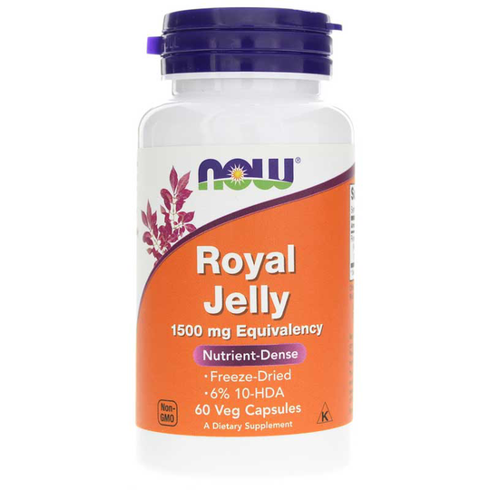 NOW Foods Royal Jelly 1500 Mg 60 Veg Capsules