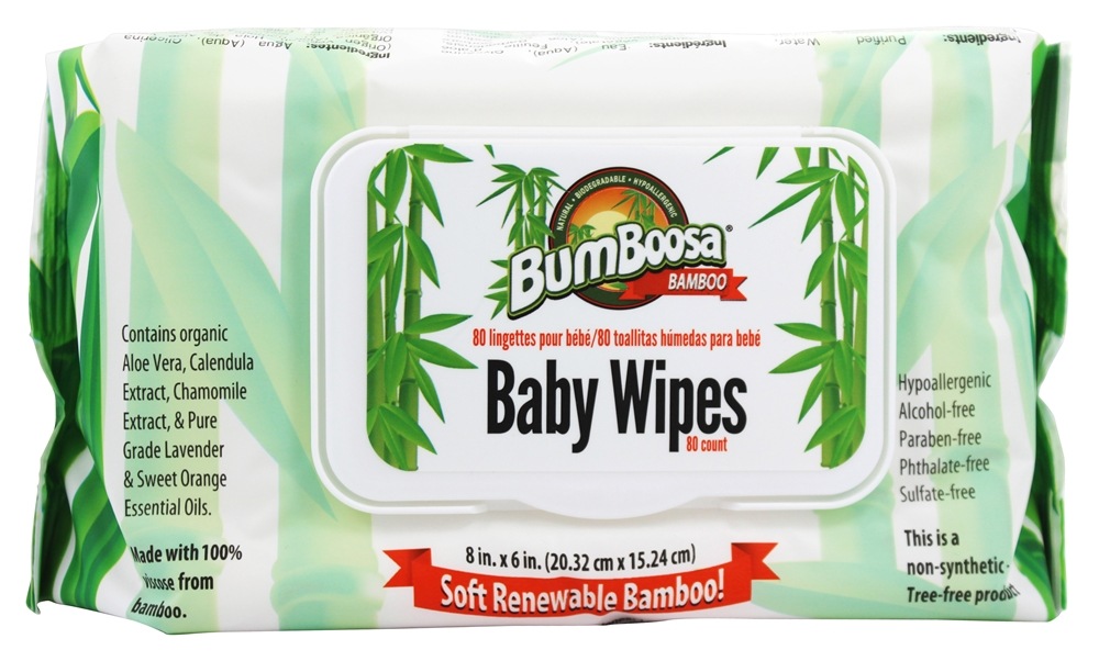 Bumboosa - Bamboo Baby Wipes - 80 Wipe(s)