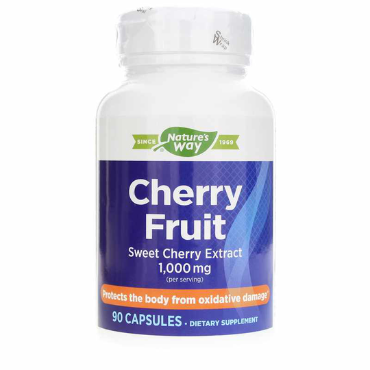 Natures Way Cherry Fruit Extract 90 Capsules