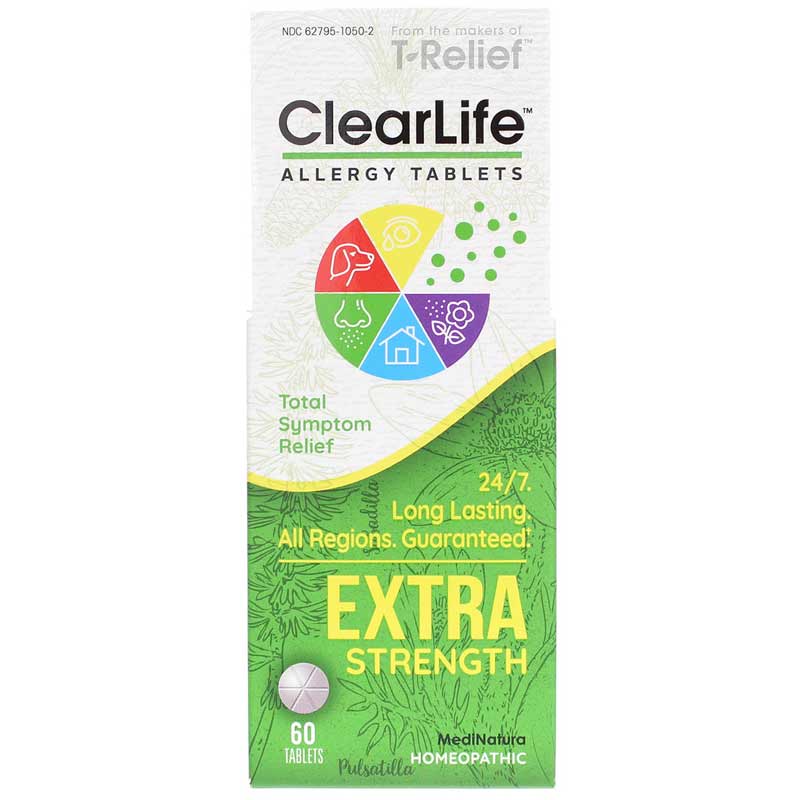 MediNatura ClearLife Extra Strength Allergy Tablets 60 Tablets