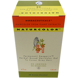 Natural Hair Color - Herbal Based & Permanent - 4R Sienna Chestnut (4 Fluid Ounces)