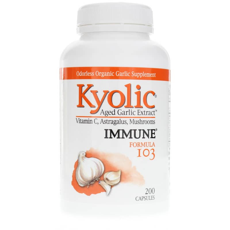 Kyolic Formula 103 Immune 200 Capsules