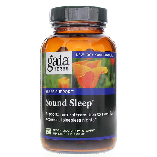 Gaia Herbs Sound Sleep 120 Liquid Phyto Caps