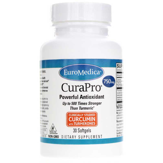 EuroMedica CuraPro 750 Mg 30 Softgels