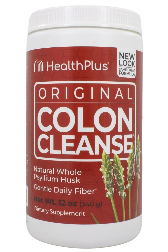 Health Plus - Original Colon Cleanse Natural Daily Fiber Powder - 12 oz.