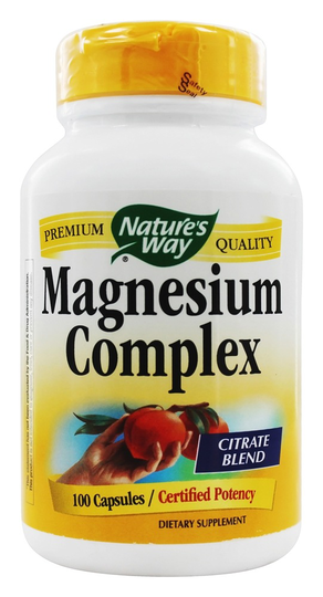 Nature's Way - Magnesium Complex - 100 Capsules