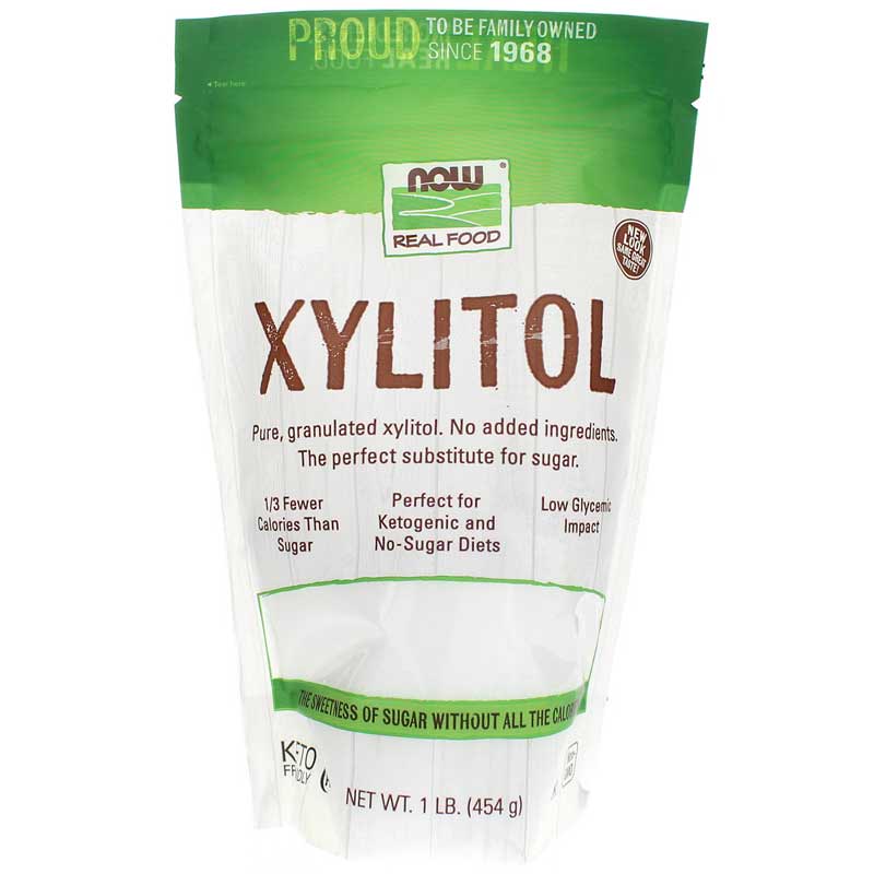 NOW Foods Xylitol Sweetener 1 Lb