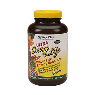 Ultra Source of Life Multivitamin - Iron Free (180 Tablets)