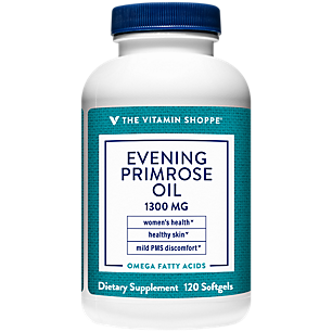 Evening Primrose Oil - Natural Source of GLA - 1,300 MG (120 Softgels)