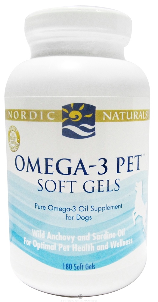 Nordic Naturals - Omega-3 Pet For Dogs - 180 Softgels