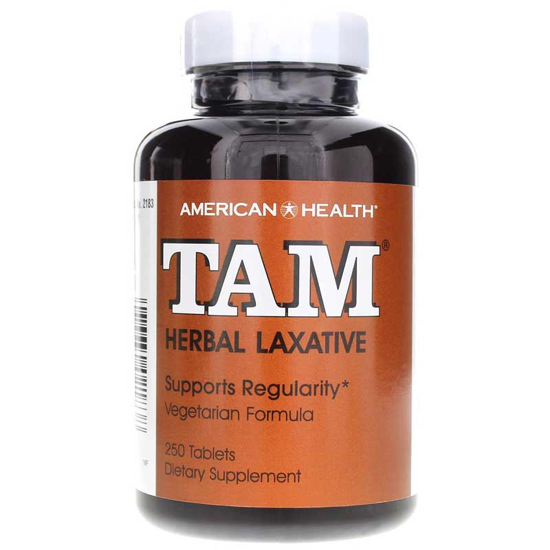 American Health TAM Herbal Laxative 250 Tablets