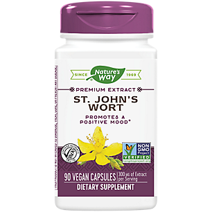St. John's Wort Extract (Standardized) - Promotes a Positive Mood (90 Capsules)