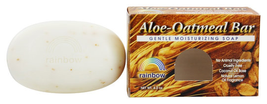 Rainbow Research - Aloe-Oatmeal Bar Soap Animal Free - 4.2 oz.