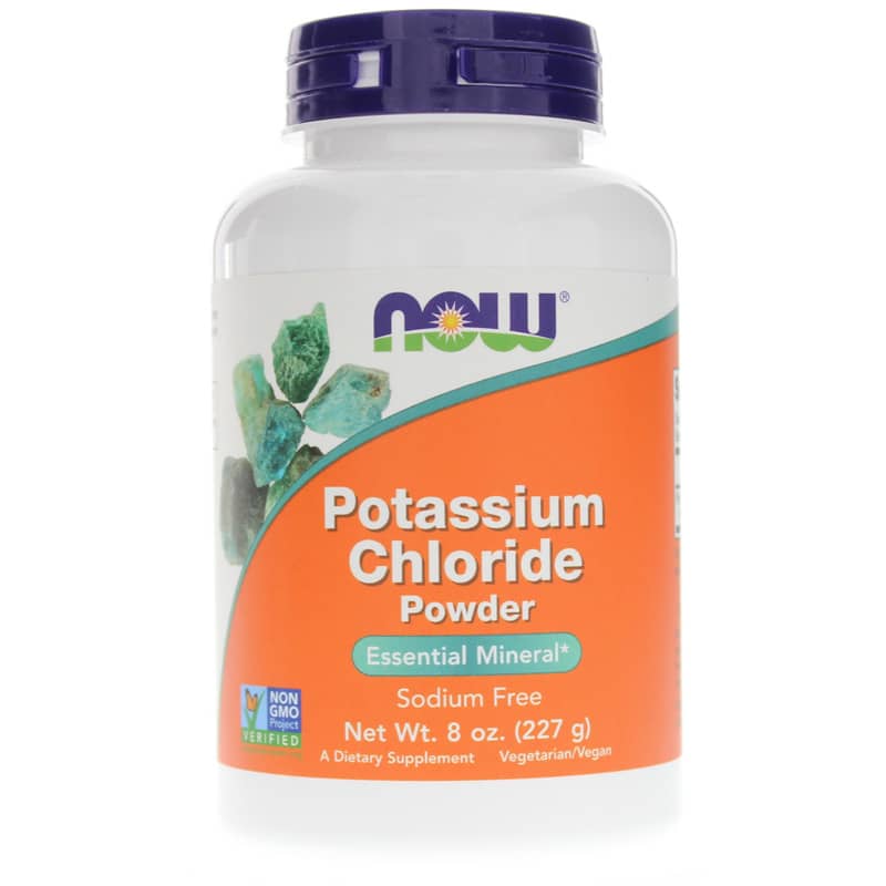 NOW Foods Potassium Chloride Powder 8 Oz