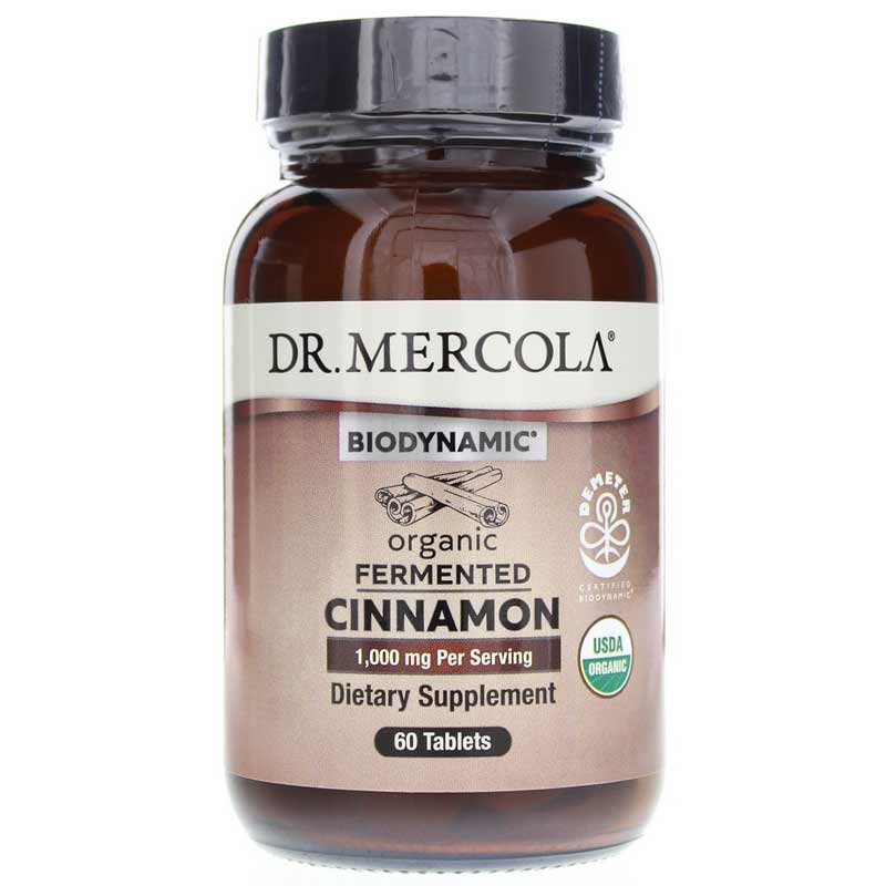 Dr. Mercola Biodynamic Organic Fermented Cinnamon 60 Tablets