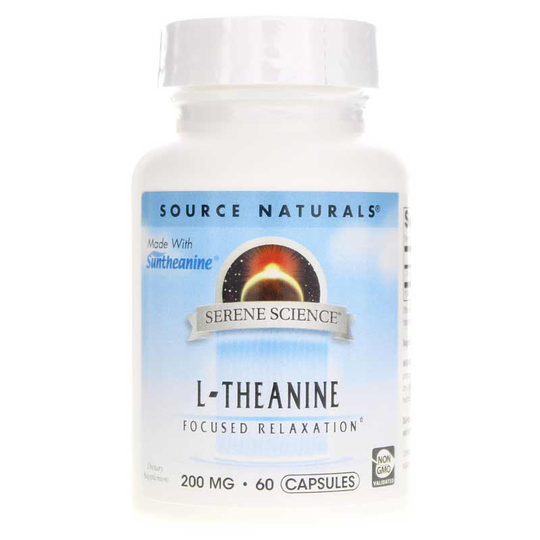 Source Naturals Serene Science L-Theanine 200 Mg 60 Capsules
